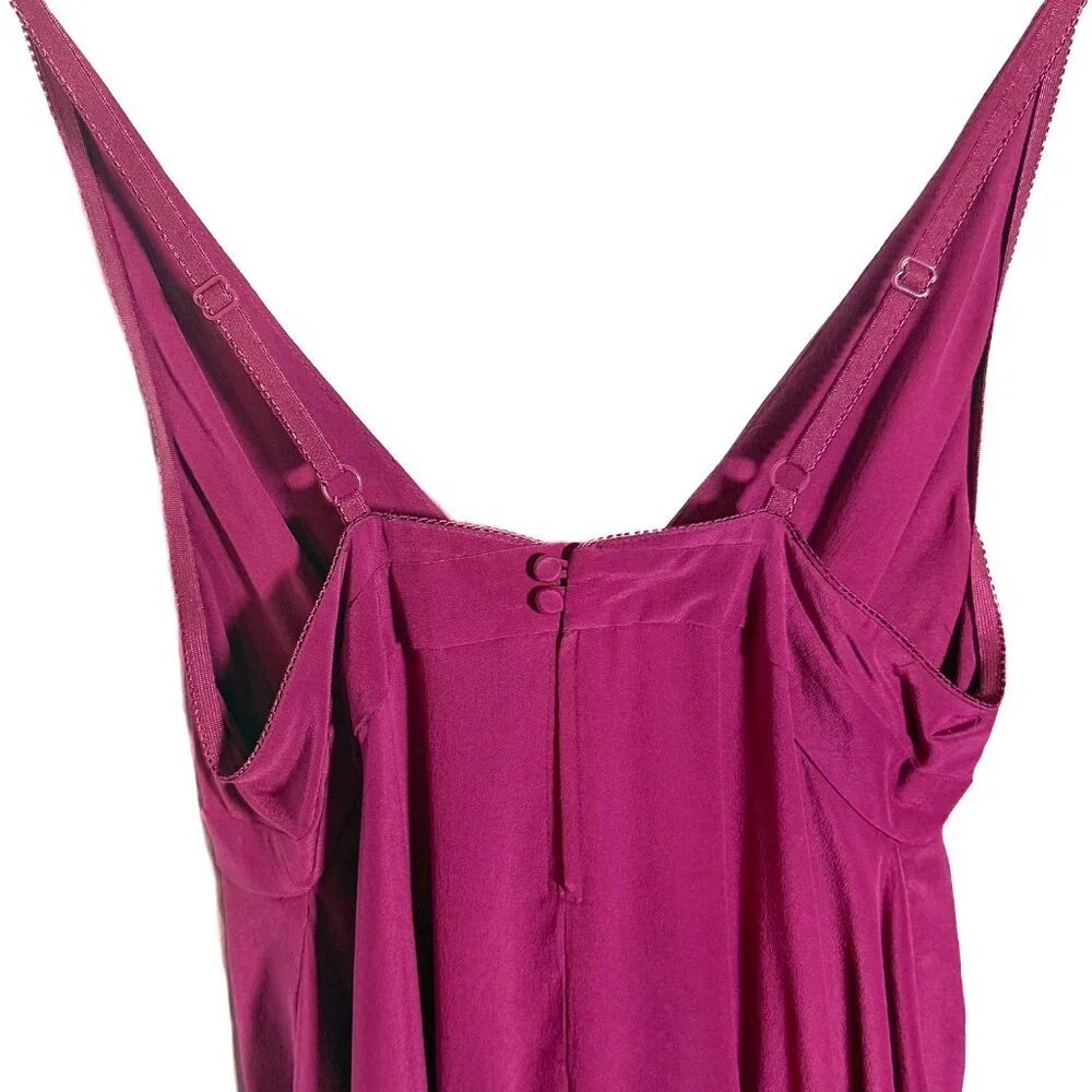 Balenciaga 2007 Magenta Silk Tank Dress - Picture 5 of 9